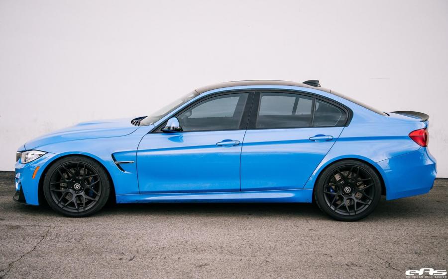  BMW M3 Sedan Yas Marina Blue by EAS 2016 года  (фото 2 из 7)